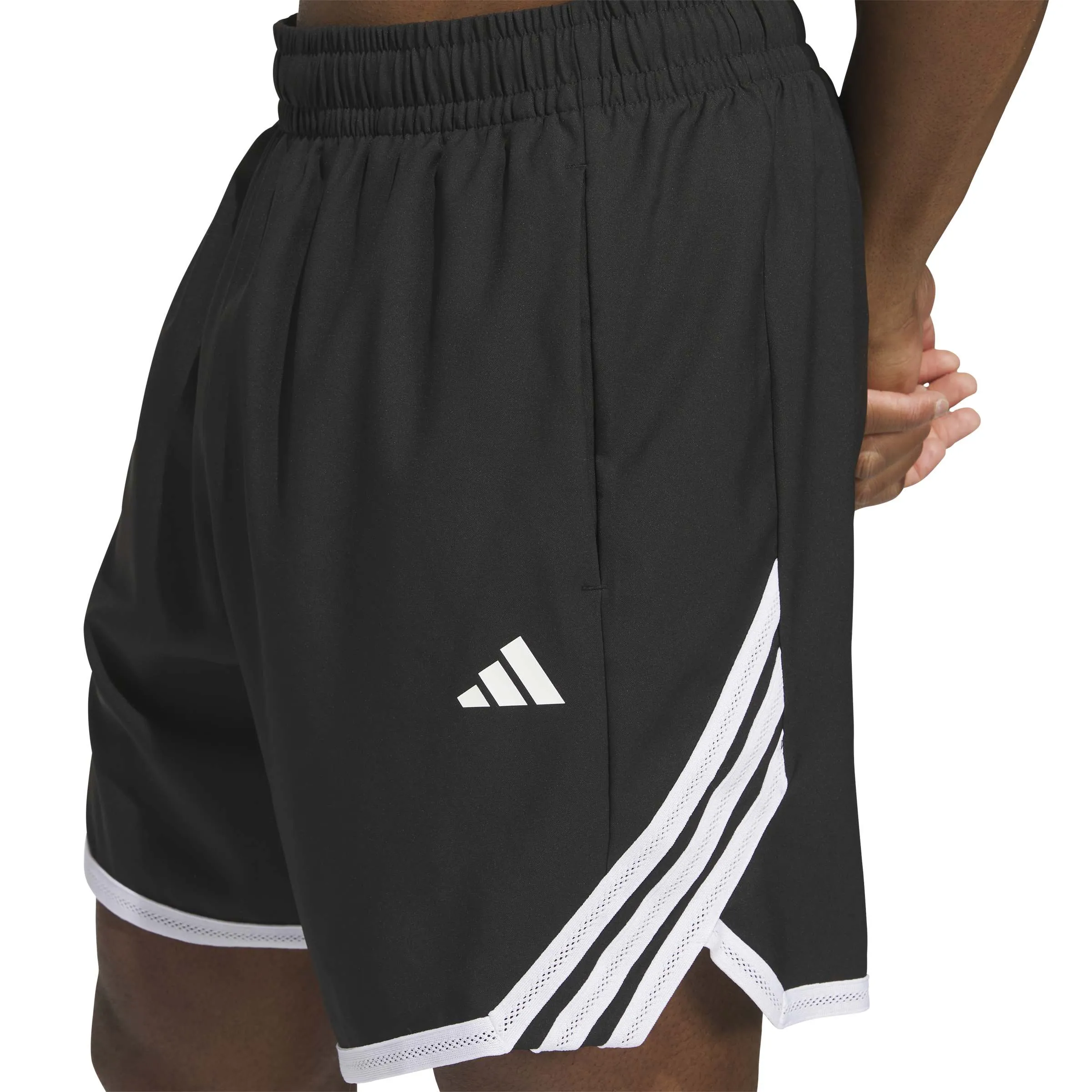 adidas Erkek Crazylite Siyah Şort KV9676 - Görsel 2
