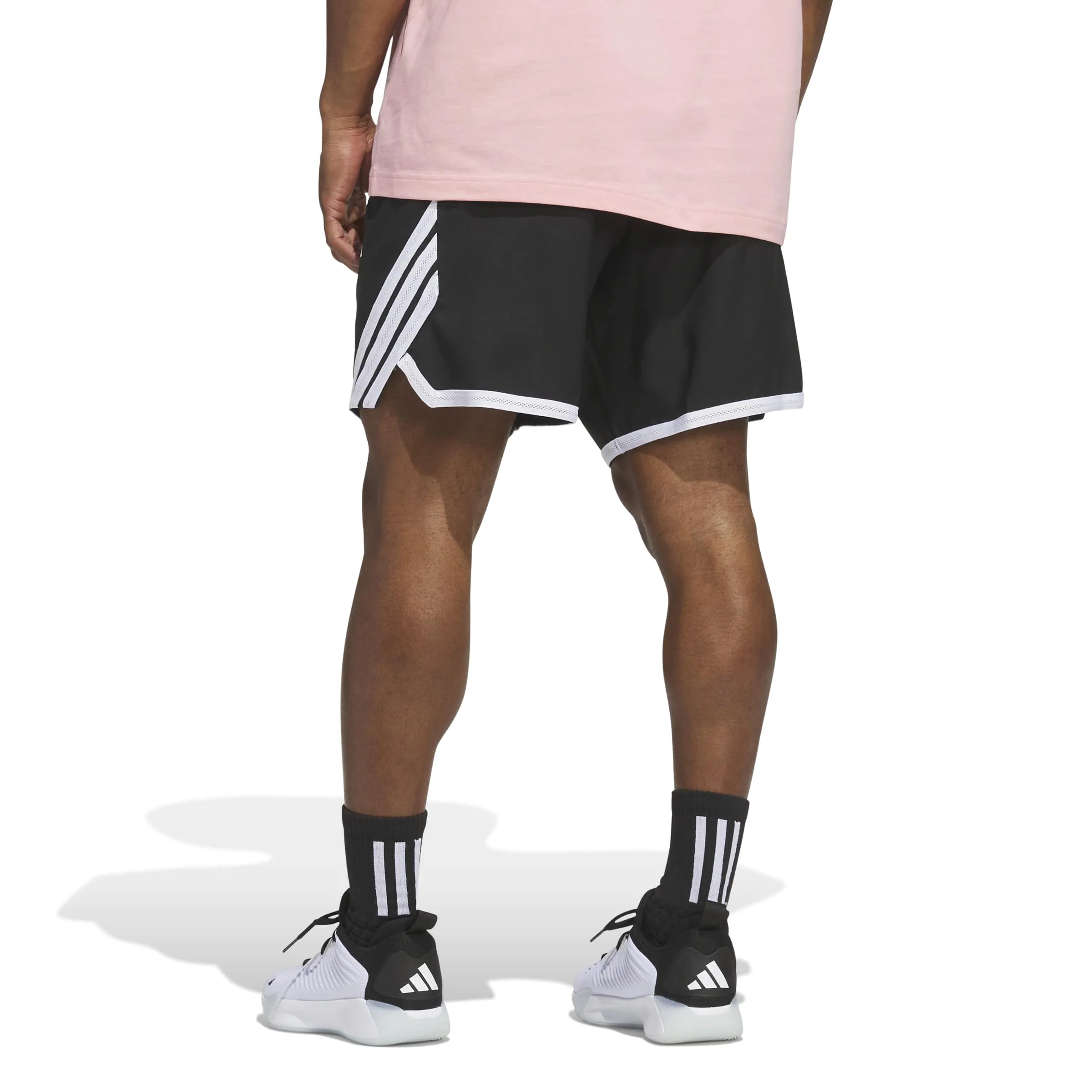 adidas Erkek Crazylite Siyah Şort KV9676 - Görsel 4