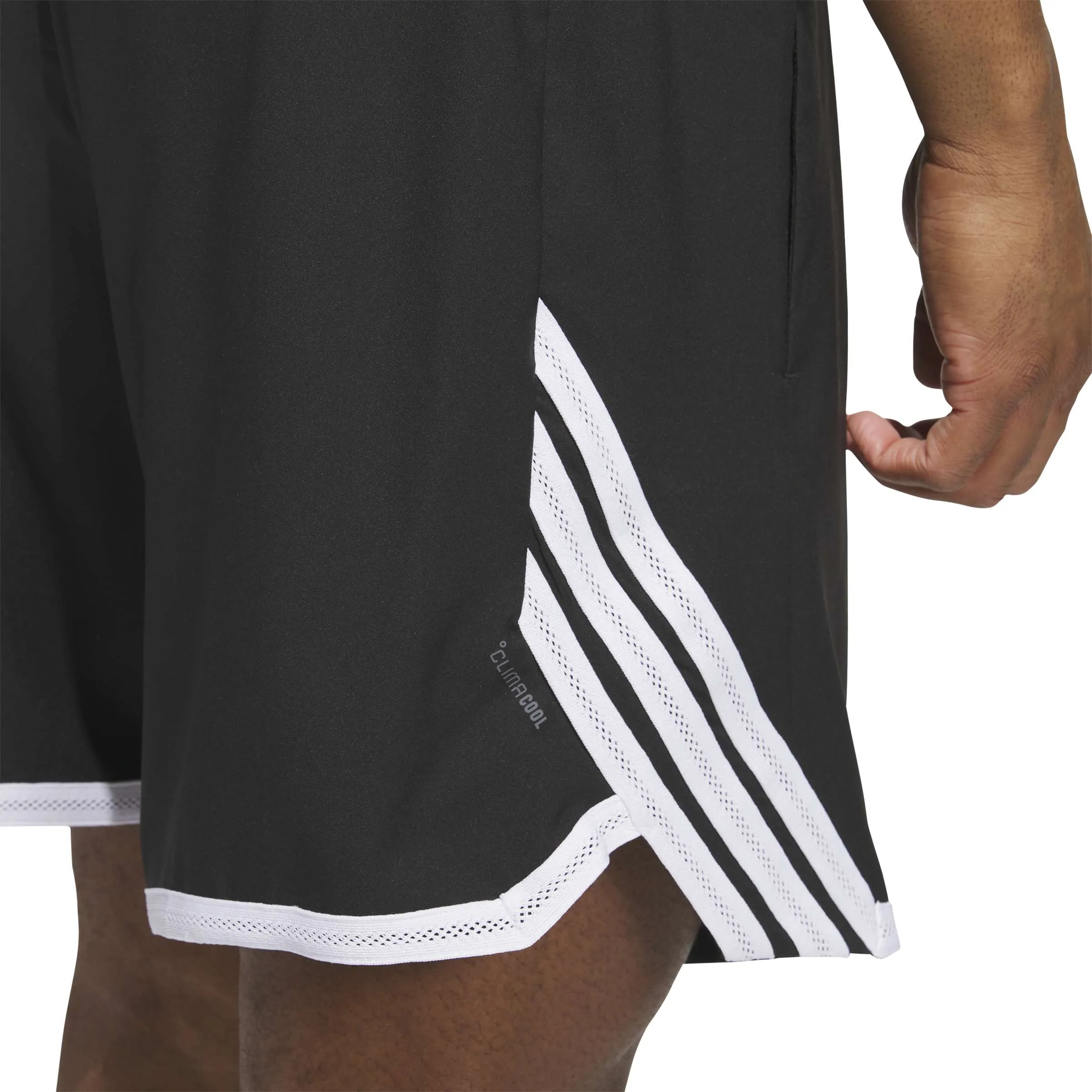 adidas Erkek Crazylite Siyah Şort KV9676 - Görsel 5