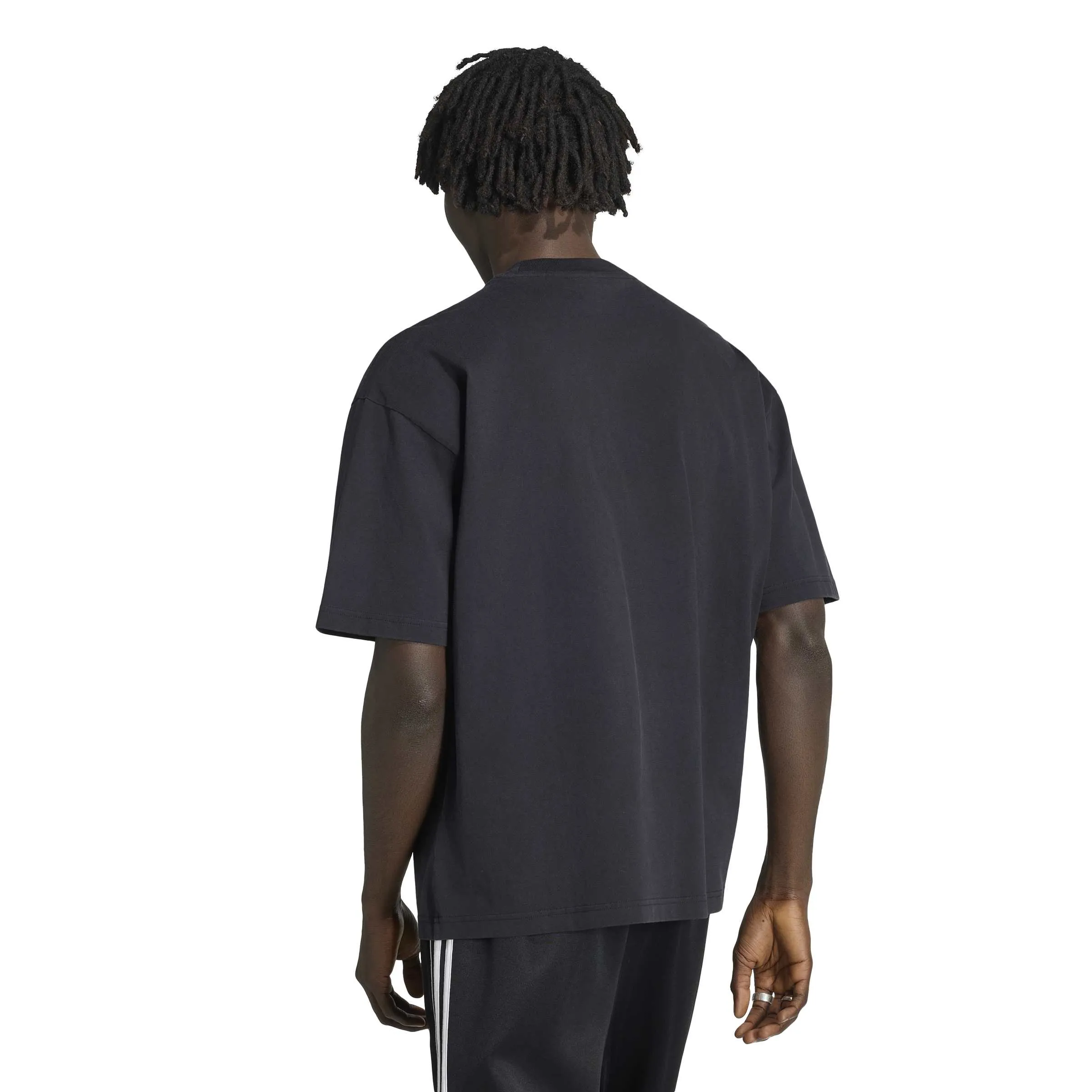 adidas Erkek Elevated Siyah Tişört KW4405 - Görsel 5