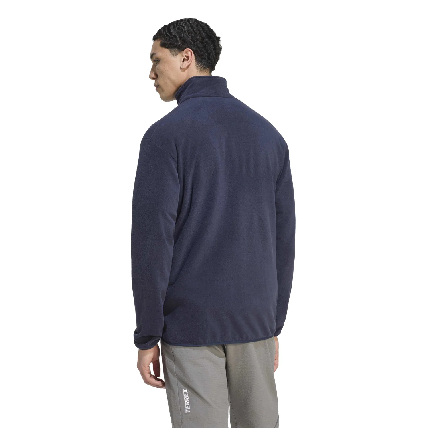 adidas Erkek Terrex Multi Essentials Full Zip Lacivert Ceket KY9787 - Görsel 3