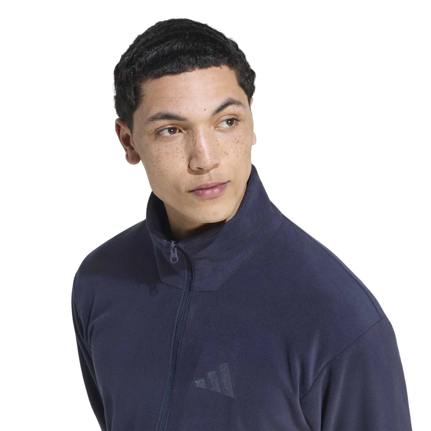 adidas Erkek Terrex Multi Essentials Full Zip Lacivert Ceket KY9787 - Görsel 5