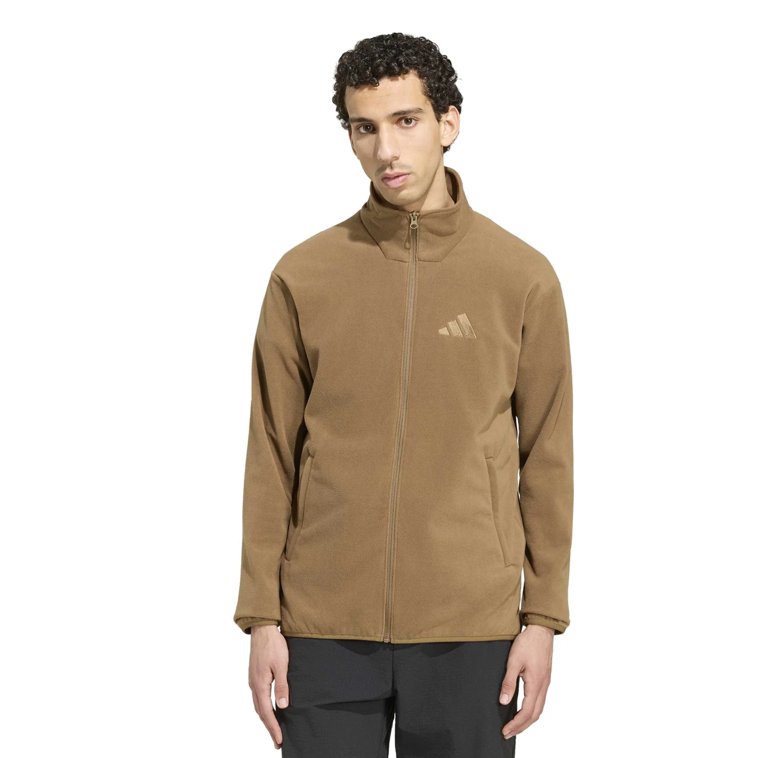 adidas Erkek Terrex Multi Essentials Full Zip Kahverengi Ceket KY9788 - Görsel 2
