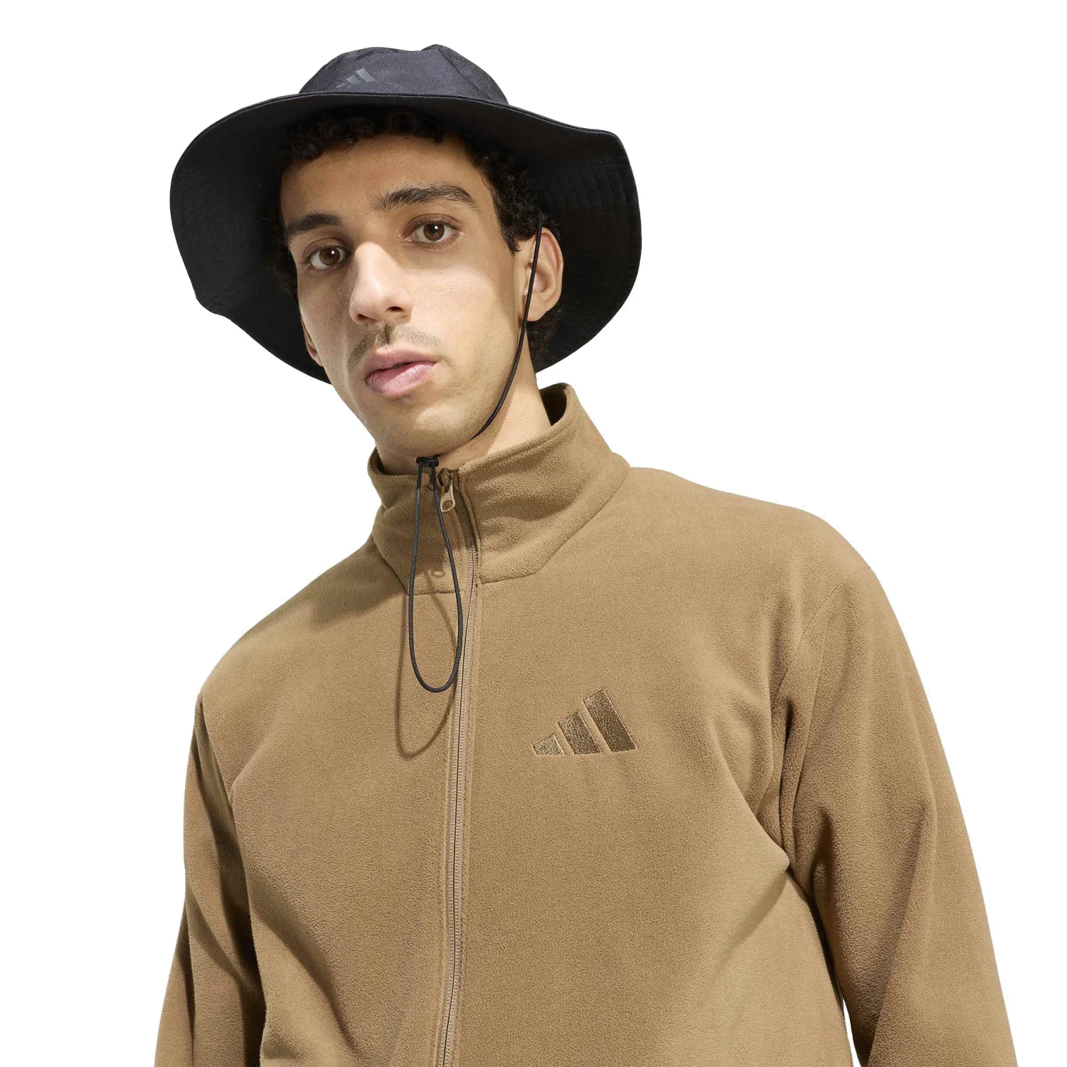 adidas Erkek Terrex Multi Essentials Full Zip Kahverengi Ceket KY9788 - Görsel 5