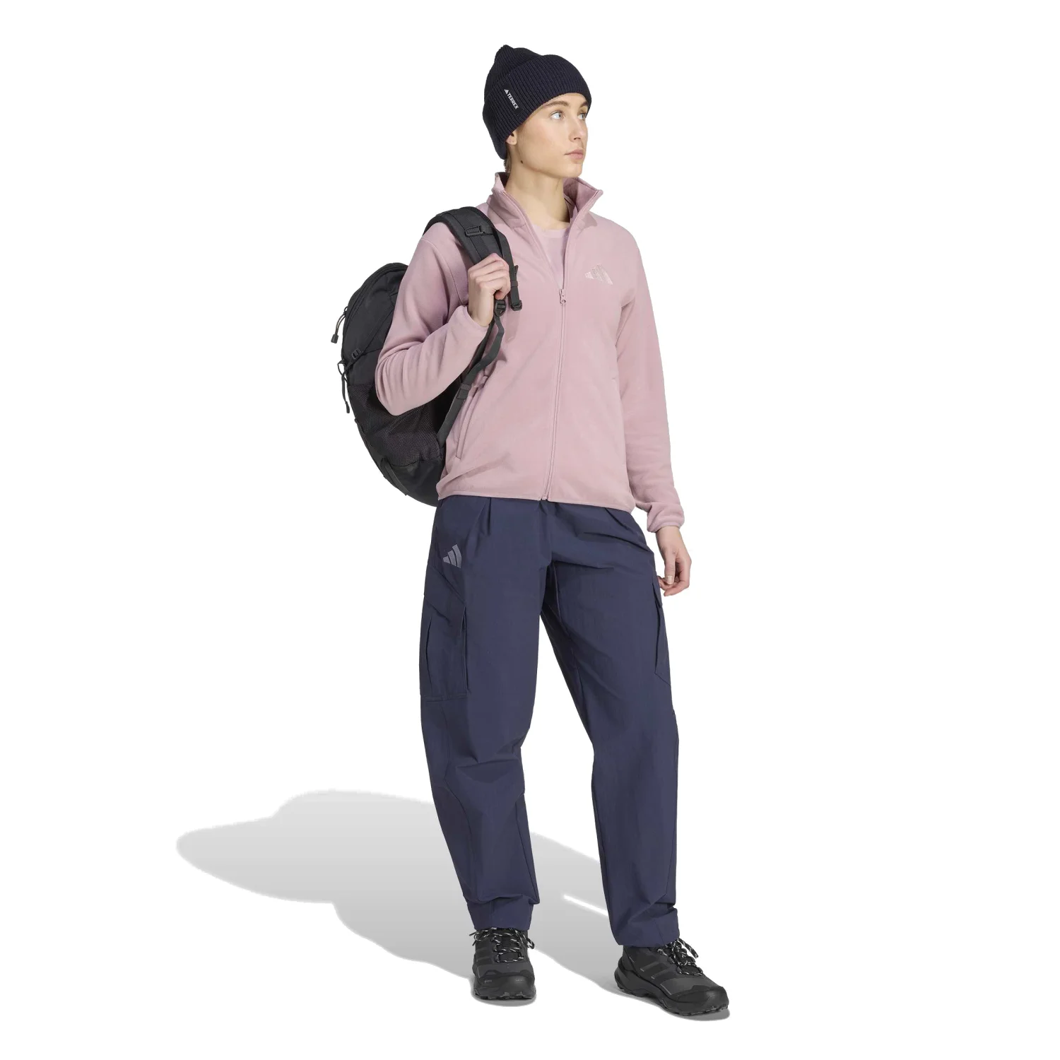 adidas Kadın Terrex Multi Essentials Pembe Ceket KY9857 - Görsel 4