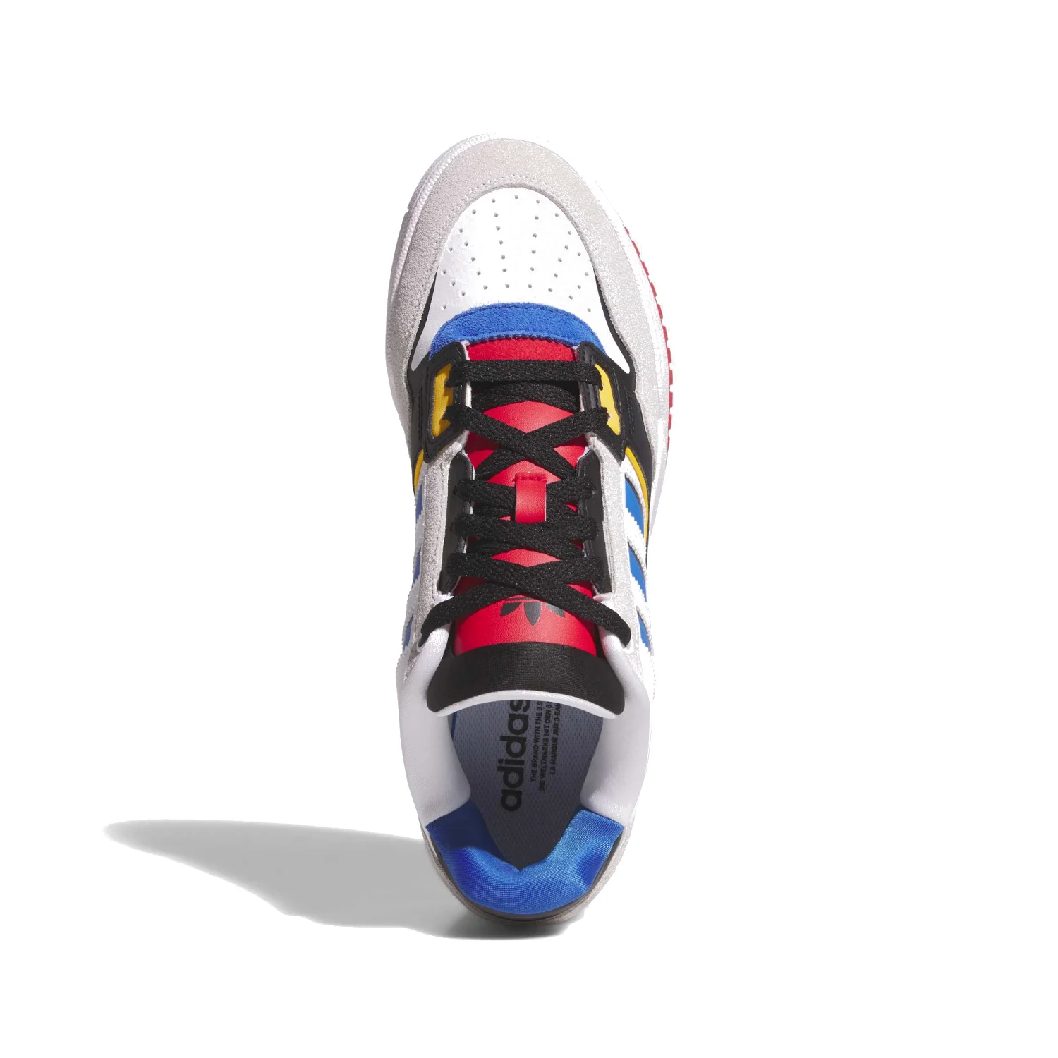 adidas Erkek Drop Step Low 2.0 Beyaz Ayakkabı KZ9349 - Görsel 3