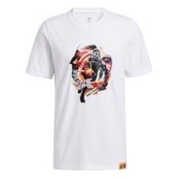 Adidas Erkek Beyaz Tişört