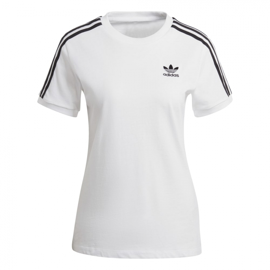 Adidas Kadın Tişört Beyaz 3-Stripes GN2913