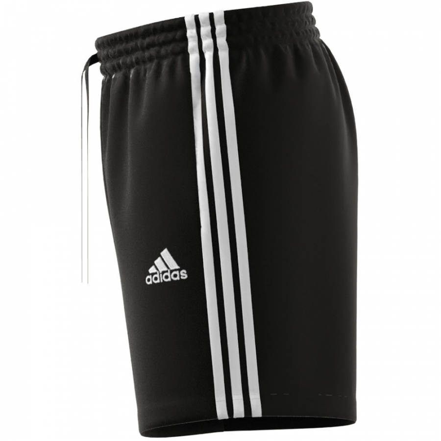 Adidas Erkek Şort Siyah AEROREADY Essentials 3-Stripes GK9988