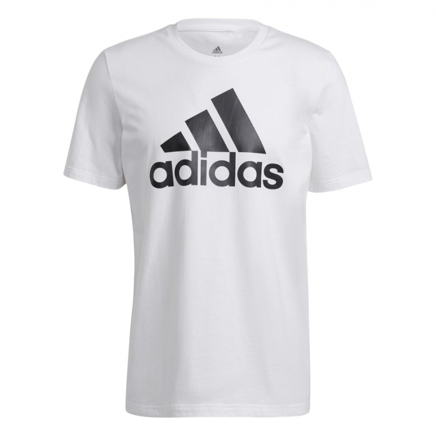 Adidas Erkek Tişört Beyaz Büyük Logolu GK9121